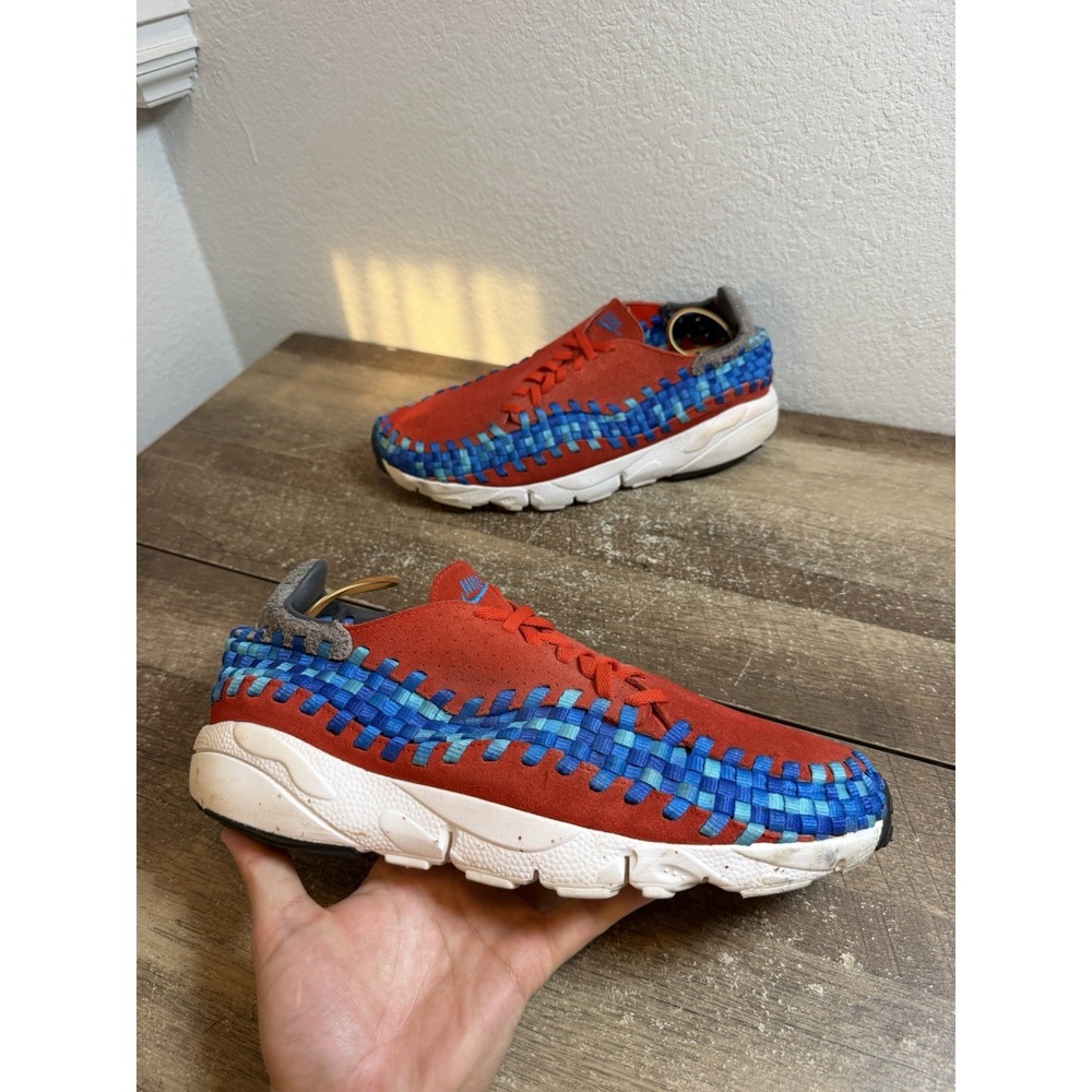 2013 Nike Air Footscape Motion Chlling Red Pkt Black 417725-601 Sz 12 Shoes